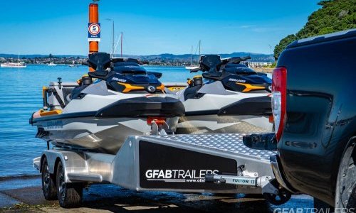GFAB Alloy Double Sportski Trailer with Sea Doo Fish Pro